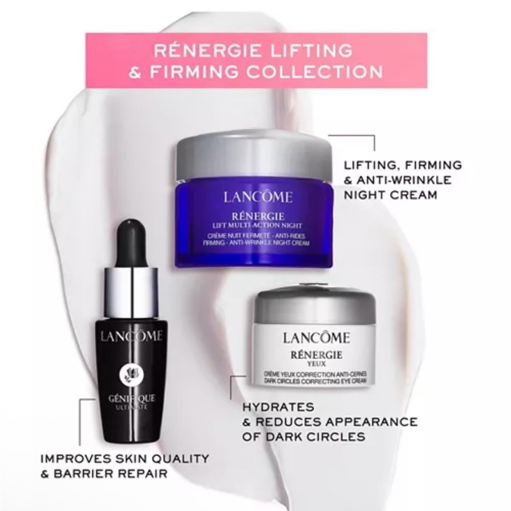 Lancome Skincare Set with Red Bag - Picture 4 of 6